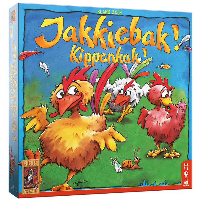 Jakkiebak! Kippenkak! - Kinderspel